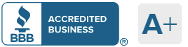 BBB Accredited Business, A+ rating